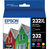 Epson 232XL (T232XL-BCS) Claria Ink Cartridge (4 Pack) Price in Dubai